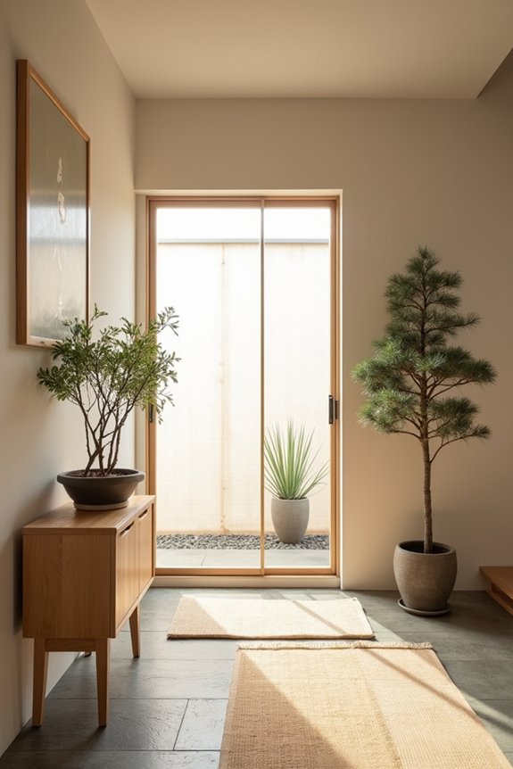 natural materials create serenity