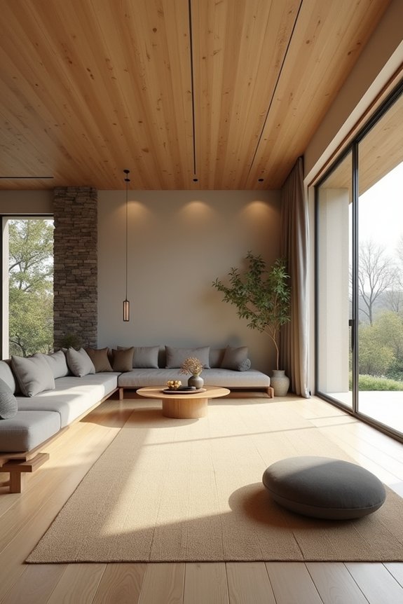 natural materials earthy colors