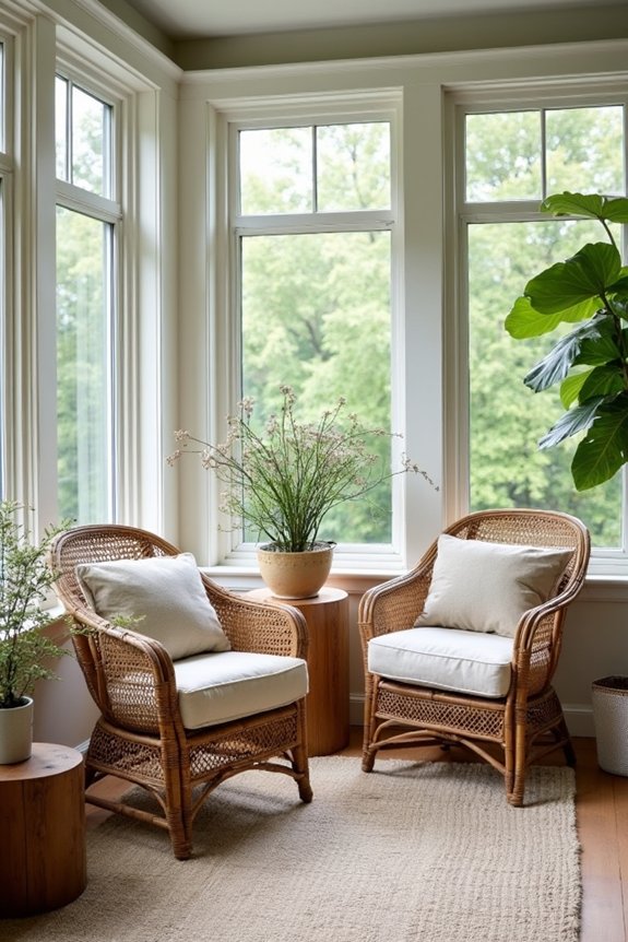 natural textures create warmth