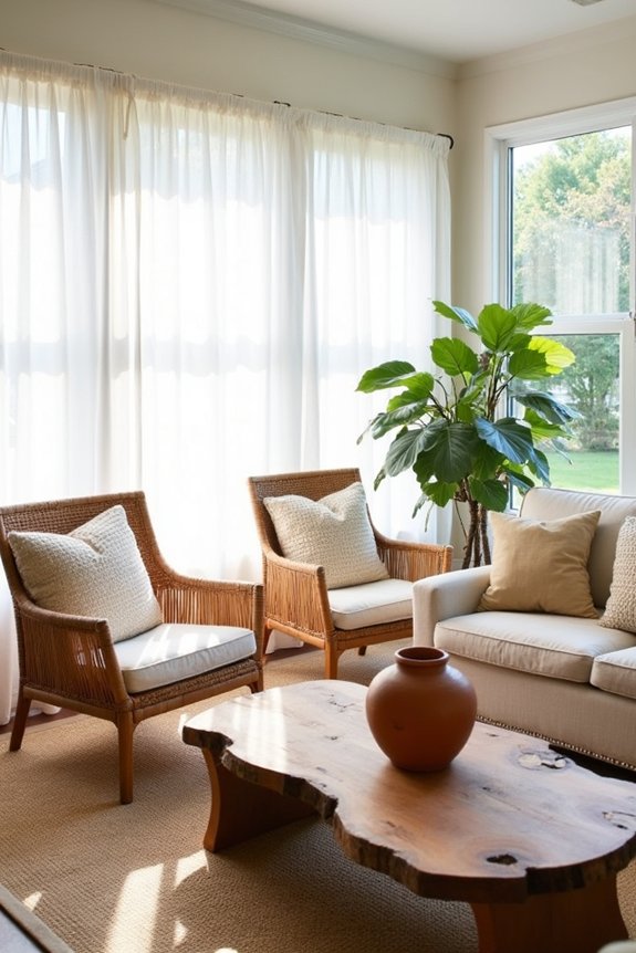 natural textures create warmth