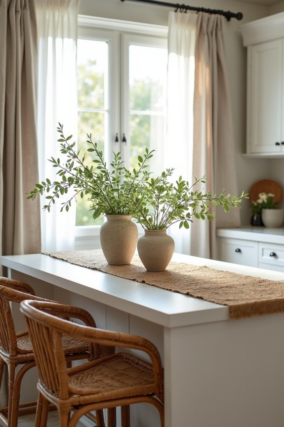 natural textures enhance warmth