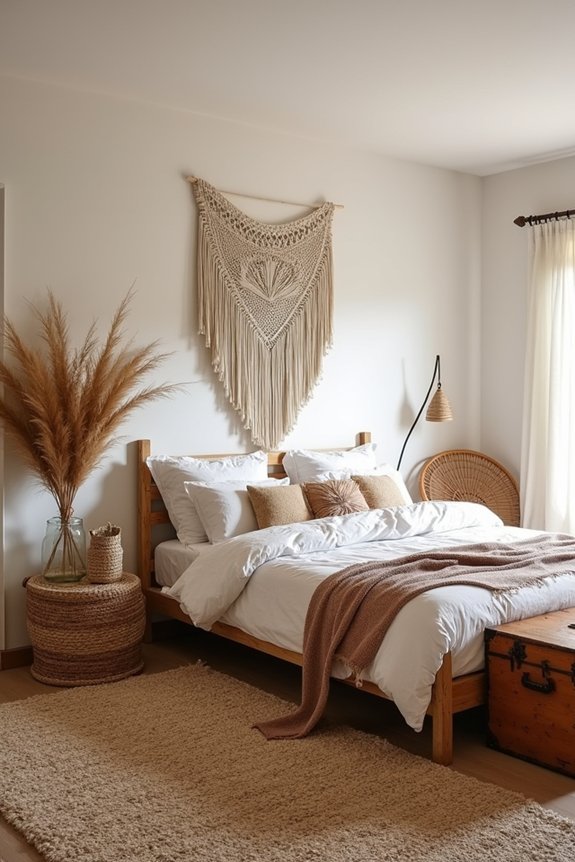 natural vintage bohemian decor
