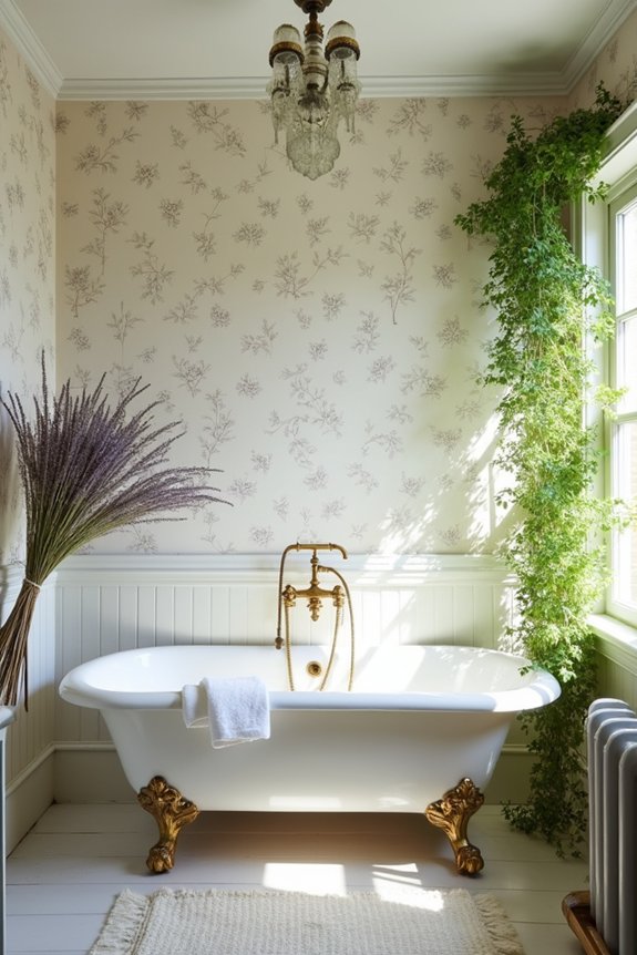 nature inspired bathroom decor