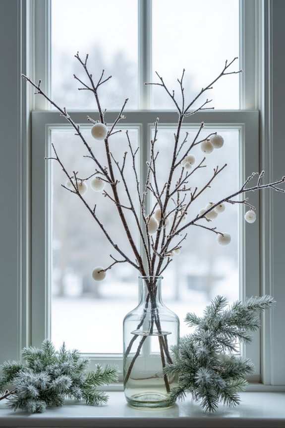 nature inspired window decorations