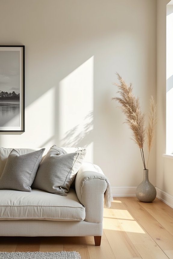 neutral colors create calm