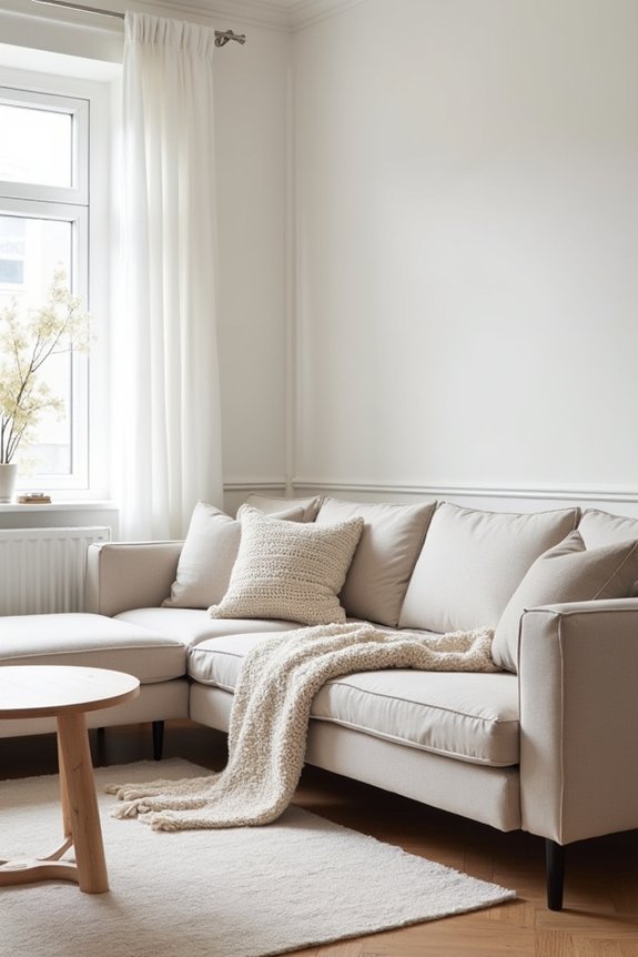 neutral colors enhance serenity