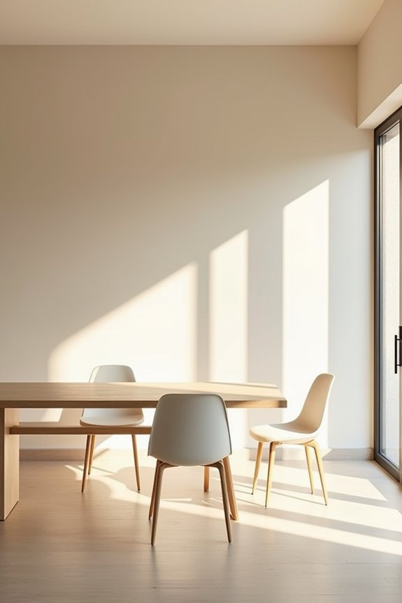 neutral palette for minimalism