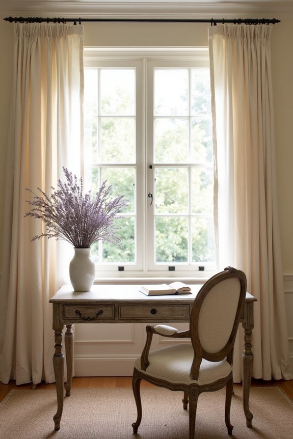 neutral tones create tranquility