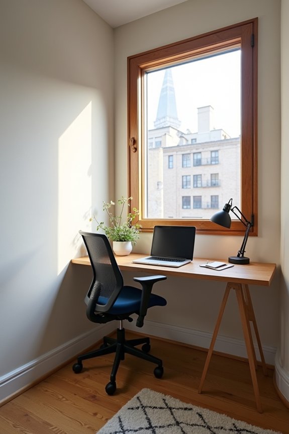 optimize desk for sunlight