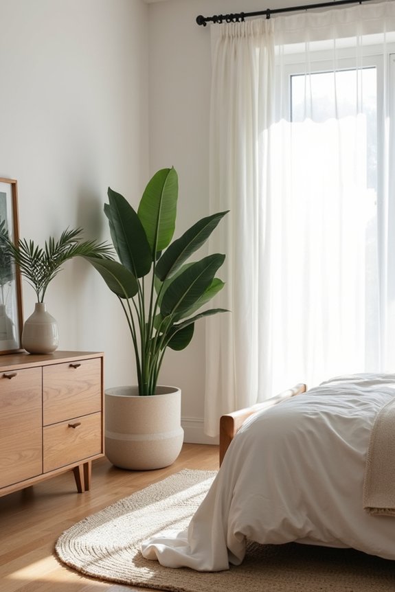 organic softness in bedrooms