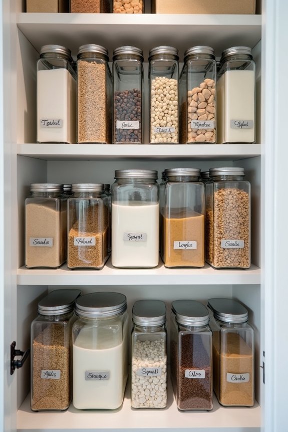 organize pantry by category