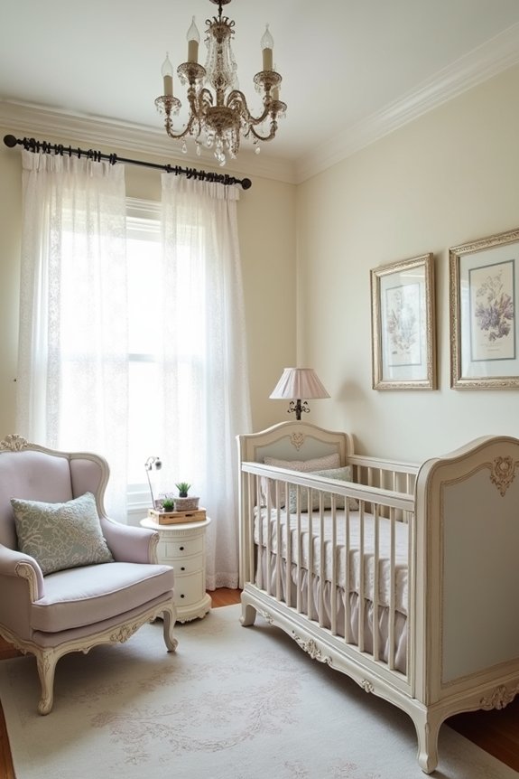 parisian touches enhance nursery