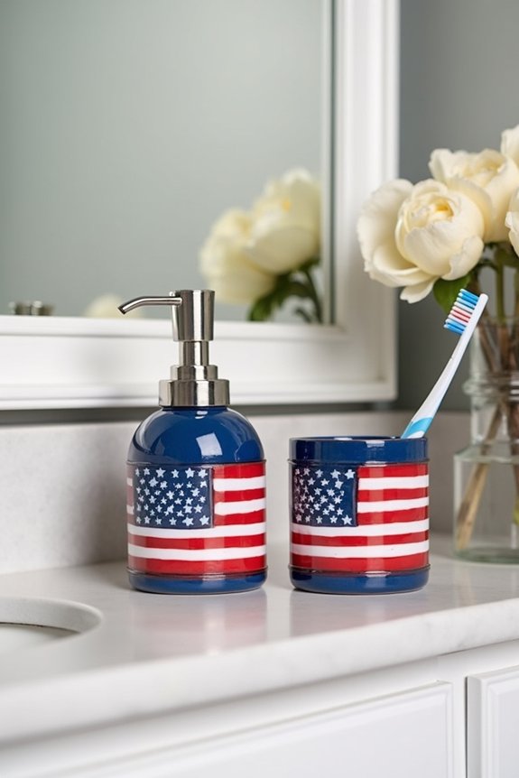 patriotic bathroom decor essentials