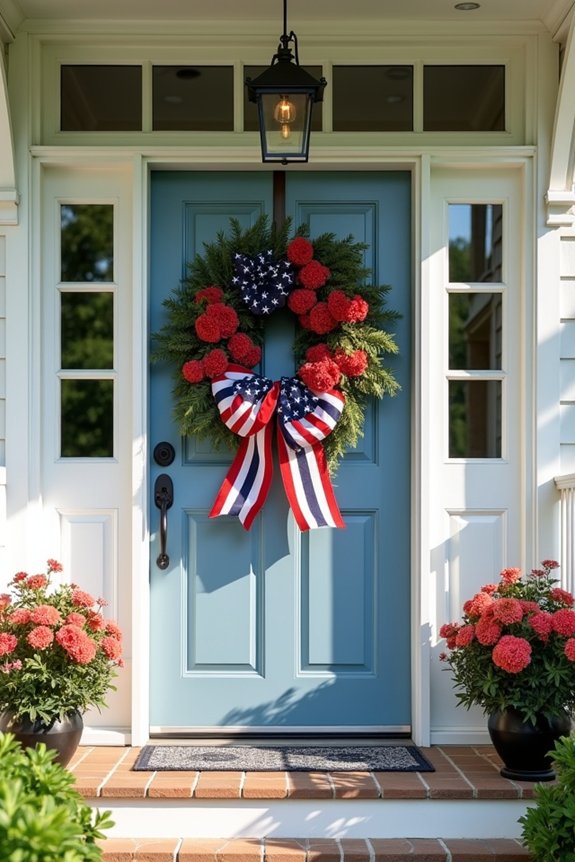 patriotic entryway decorations ideas