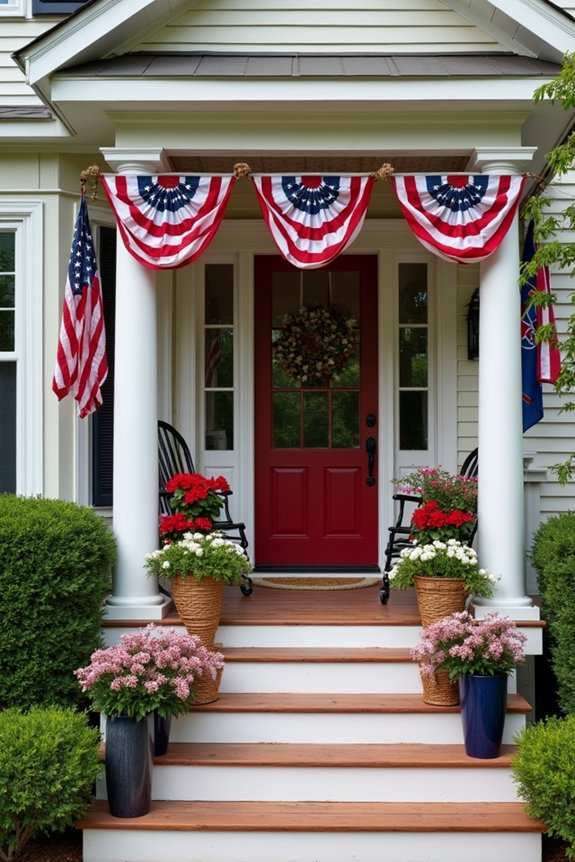 patriotic flag display ideas