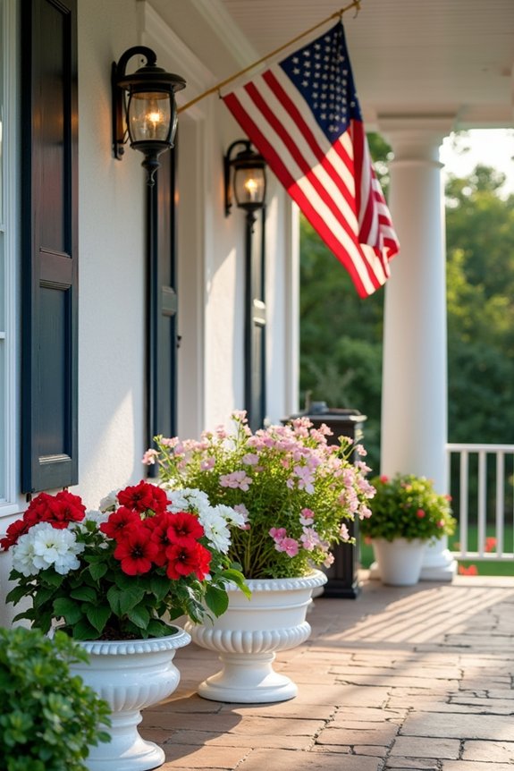 patriotic flower arrangements ideas