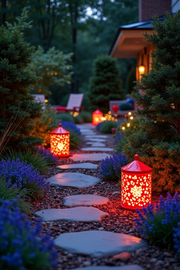 patriotic outdoor lighting options