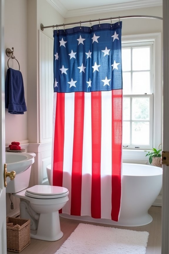patriotic shower curtain investment