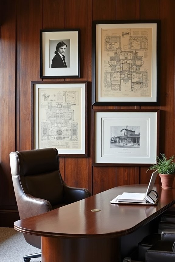 personalize office wall art