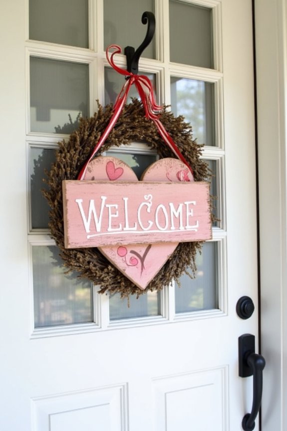 personalized budget friendly welcome sign