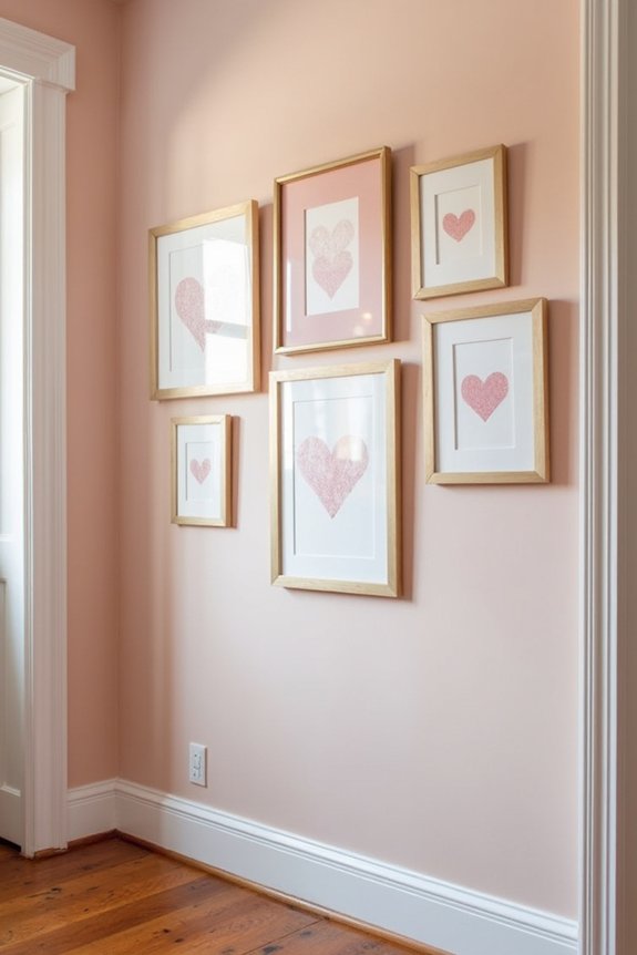personalized gallery wall love