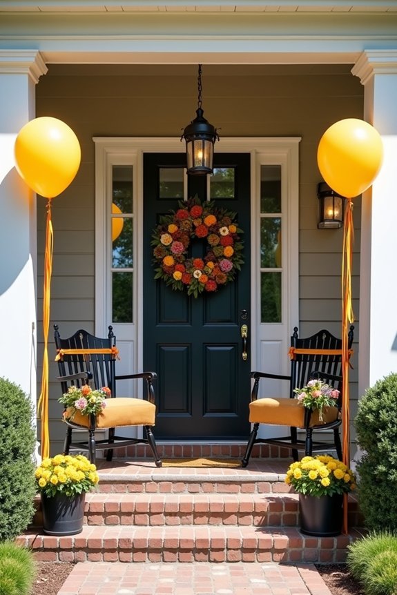 personalized graduate celebration decor