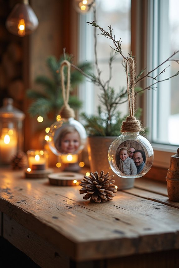 personalized photo ornament creations