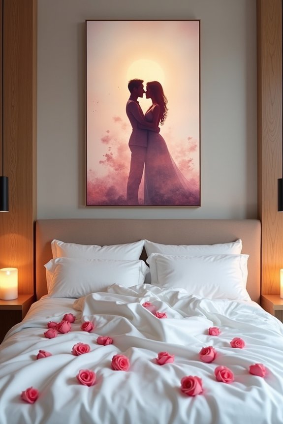 personalized romantic wall art