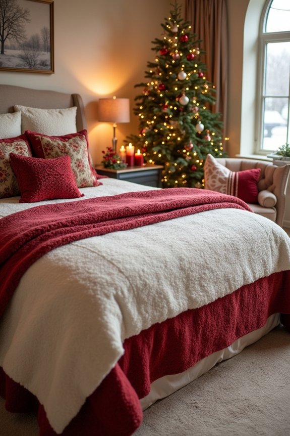 plush holiday bedding essentials