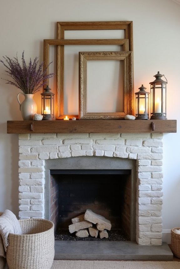 refine your mantel decor