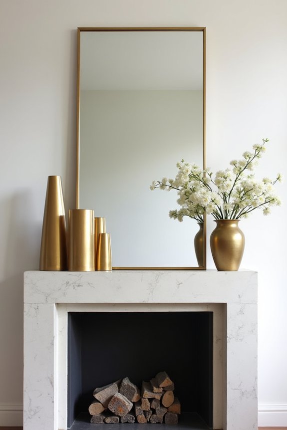 reflective surfaces enhance space