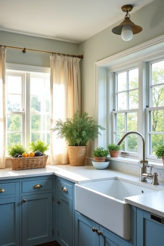 refreshing summer kitchen decor