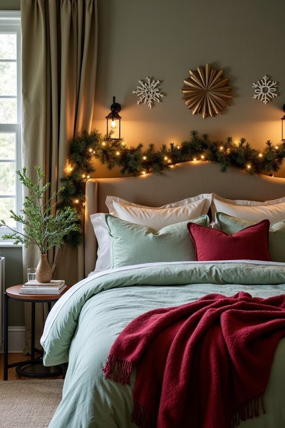 restful festive color palette