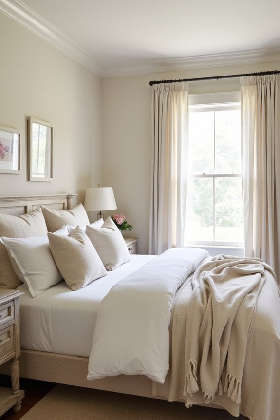restful soft neutral palette