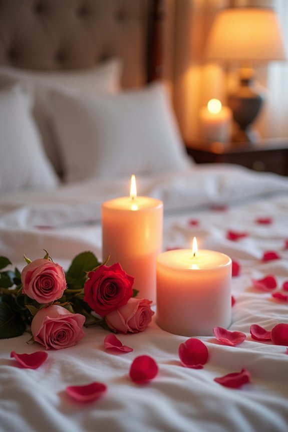 romantic flowers and scents