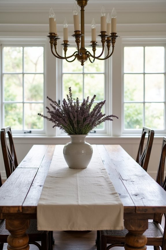 rustic french dining decor