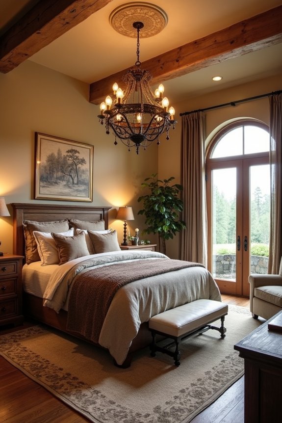 rustic wrought iron lighting