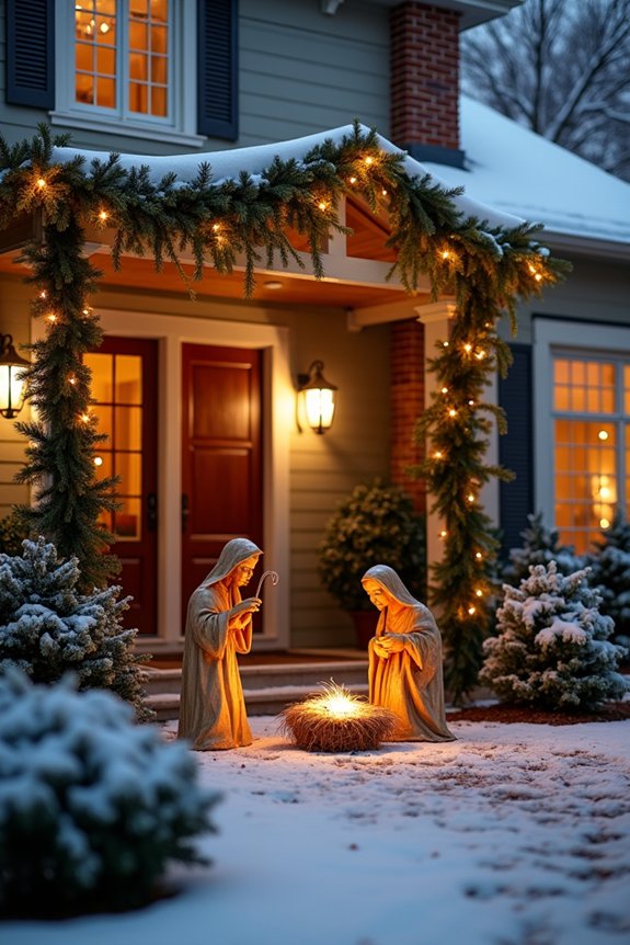 sacred christmas yard decorations