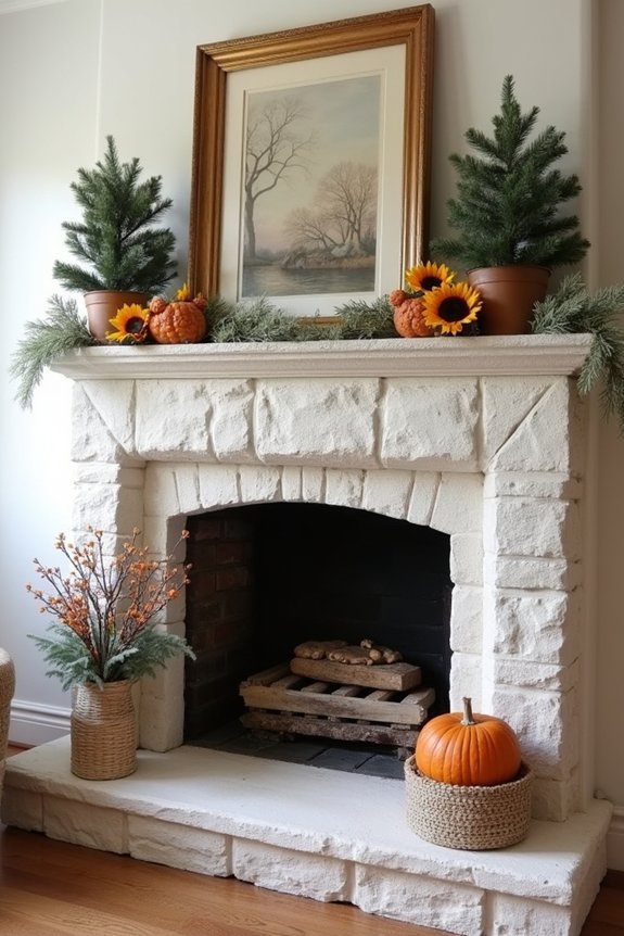 seasonal decor enhances atmosphere