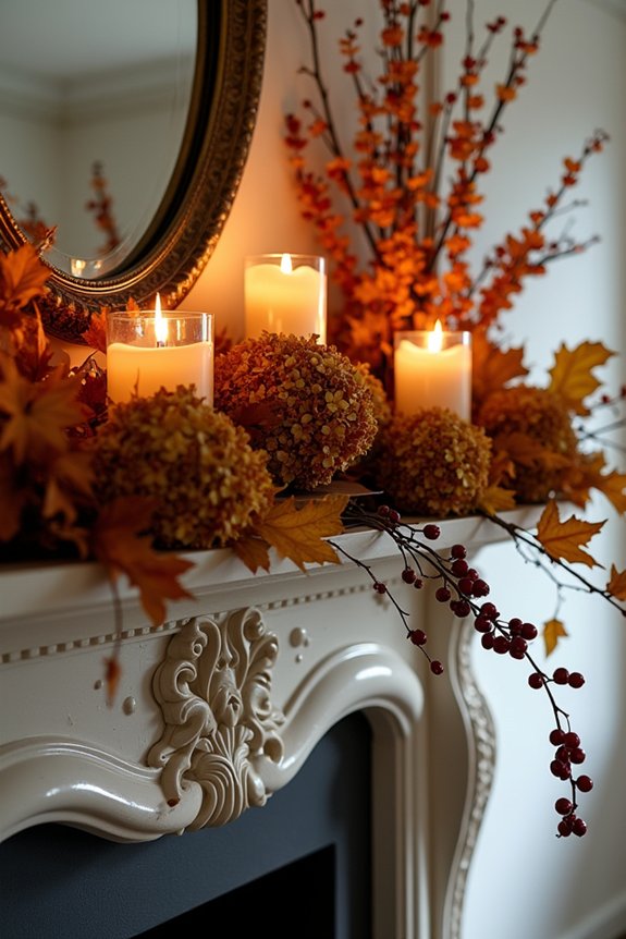 seasonal fireplace decor ideas
