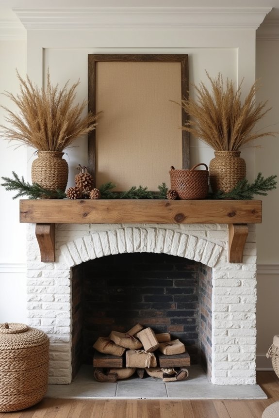 seasonal mantel decoration ideas