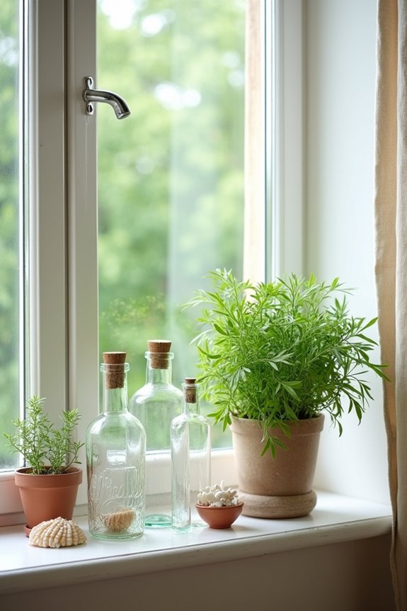 seasonal windowsill storytelling display