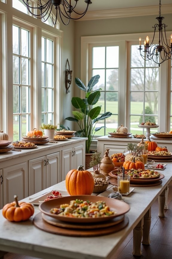 self serve food stations