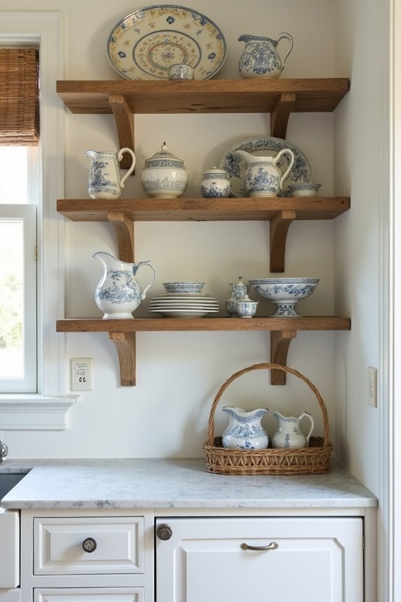 showcase ceramics with style