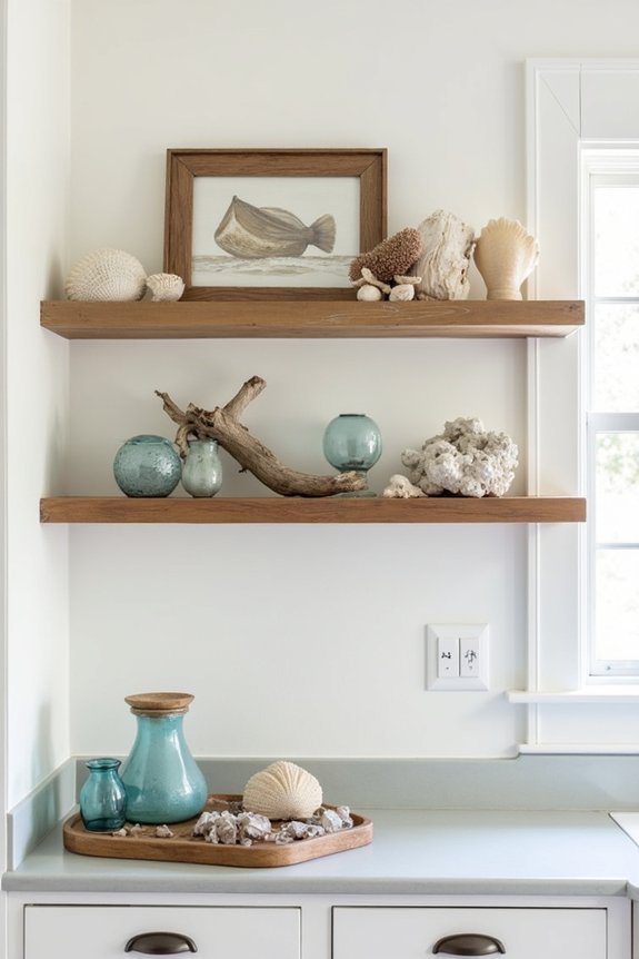 showcase coastal treasures beautifully