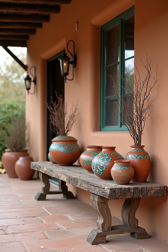 showcase earthy pottery elegance