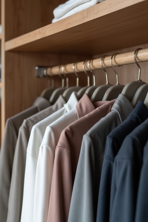 slimline hangers maximize closet space
