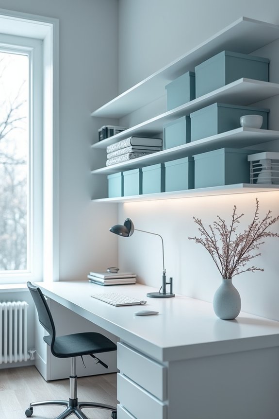 smart winter office organization