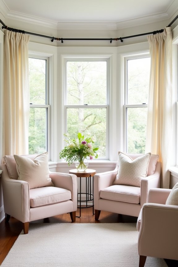 soft pastels and neutrals