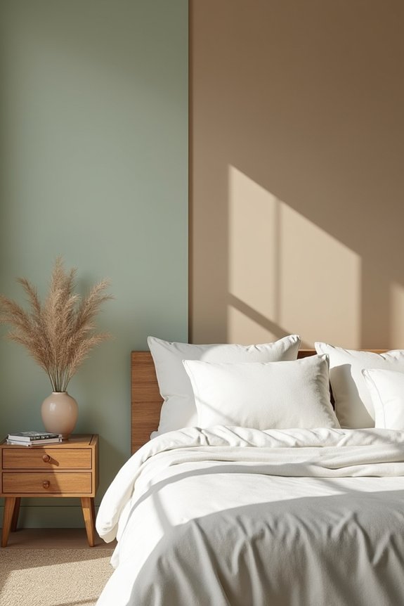 soothing colors promote calm